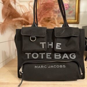 Marc Jacobs Black Cargo Tote Bag